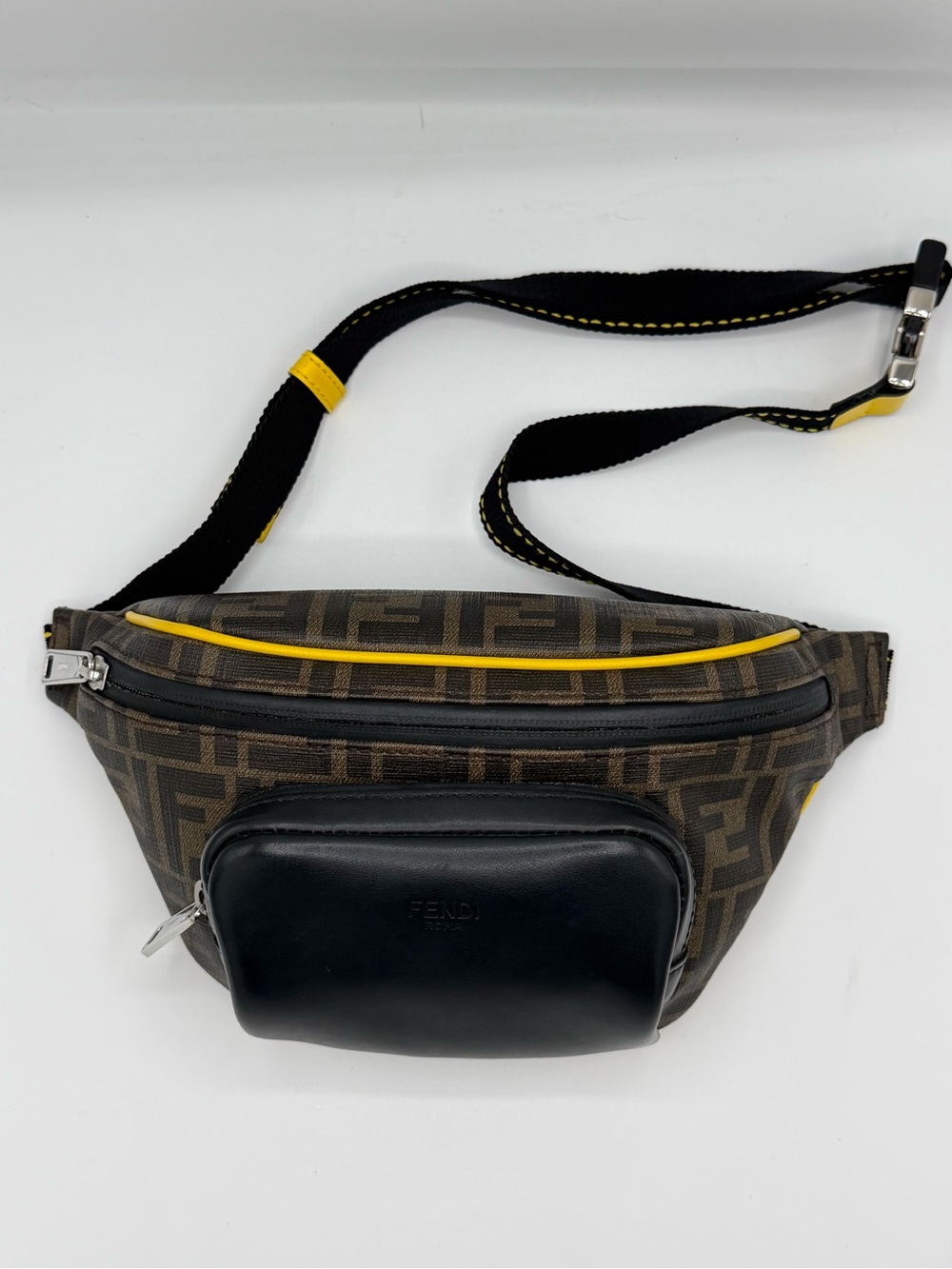 Fendi FF Zucca Monogram Belt Bag